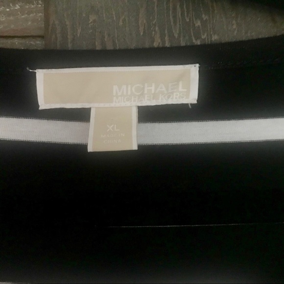 NWOT Michael Kors stripe long sleeve - Picture 3 of 3